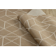 Sizalio kilimas FLAT 48959265 Geometrinis natūralios smėlio spalvos virvelė