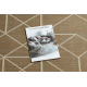 Sizalio kilimas FLAT 48959265 Geometrinis natūralios smėlio spalvos virvelė