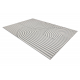 Teppich FLAT SISAL 49376637 Kreise Streifen grau/creme