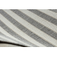 Teppich FLAT SISAL 49376637 Kreise Streifen grau/creme