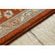 Wool Carpet SOHO 477.15.LA103 OSTA Ornament, frame natural beige / terracotta