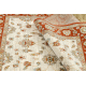 Tapis en laine SOHO 477.15.LA103 OSTA Ornement, cadre naturel beige / terre cuite