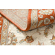 Wool Carpet SOHO 477.15.LA103 OSTA Ornament, frame natural beige / terracotta