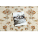 Wool Carpet SOHO 477.15.LA103 OSTA Ornament, frame natural beige / terracotta