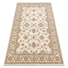 Dywan SOHO 477.15.LA102 wełniany OSTA - Ornament, ramka naturalny beż / terakota