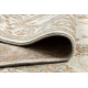 Wollteppich SOHO 477.15.LA102 OSTA Ornament, Rahmen natur beige / terrakotta