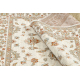 Tappeto in lana SOHO 477.15.LA102 OSTA Ornamento, cornice naturale beige