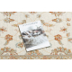 Wollteppich SOHO 477.15.LA102 OSTA Ornament, Rahmen natur beige / terrakotta