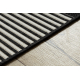 Matta SISAL FLAT 49384690 ABSTRAKTION kräm / svart