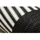 Sisaltæppe SISAL FLAT 49384690 ABSTRAKTION creme / sort