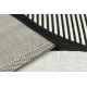 Teppich FLAT SISAL 49384690 ABSTRAKTION creme / schwarz