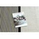 Teppich FLAT SISAL 49384690 ABSTRAKTION creme / schwarz