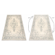 Tapis en laine ABBY 486.10.LA100 OSTA Ornement, cadre classique beige / vert