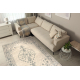 Tapis en laine ABBY 486.10.LA100 OSTA Ornement, cadre classique beige / vert