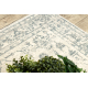 Tapis en laine ABBY 486.10.LA100 OSTA Ornement, cadre classique beige / vert