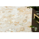 Dywan SOHO 477.22.LA115 wełniany OSTA - Ornament, kwiaty naturalny beż / terakota