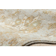 Wollteppich SOHO 477.22.LA115 OSTA Ornament, Blumen natur beige