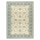 Wollteppich SOHO 477.15.LA506 OSTA - Ornament, Rahmen, natural grün / beige