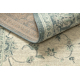 Wollteppich SOHO 477.15.LA506 OSTA - Ornament, Rahmen, natural grün / beige