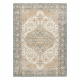 Wollteppich SOHO 477.01.LA113 OSTA - Ornament, Rosette, natural grün / beige