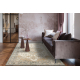 Wollteppich SOHO 477.01.LA113 OSTA - Ornament, Rosette, natural grün / beige