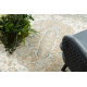 Wollteppich SOHO 477.01.LA113 OSTA - Ornament, Rosette, natural grün / beige