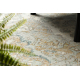 Wollteppich SOHO 477.01.LA113 OSTA - Ornament, Rosette, natural grün / beige