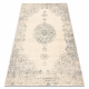 Tapis en laine ABBY 486.24.LA100 OSTA Ornement, cadre classique beige / bleus