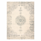 Tapis en laine ABBY 486.24.LA100 OSTA Ornement, cadre classique beige / bleus