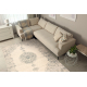 Tapis en laine ABBY 486.24.LA100 OSTA Ornement, cadre classique beige / bleus