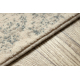 Tapis en laine ABBY 486.24.LA100 OSTA Ornement, cadre classique beige / bleus