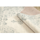 Tapis en laine ABBY 486.24.LA100 OSTA Ornement, cadre classique beige / bleus