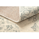 Tapis en laine ABBY 486.24.LA100 OSTA Ornement, cadre classique beige / bleus