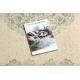 Tapis en laine ABBY 486.24.LA100 OSTA Ornement, cadre classique beige / bleus