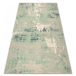 Volnena preproga ABBY 486.13.LA113 OSTA Vintage, moderna zelena / siva