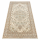 Tappeto in lana SOHO 477.01.LA100 OSTA - Ornamento, rosetta beige