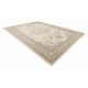 Tappeto in lana SOHO 477.01.LA100 OSTA - Ornamento, rosetta beige