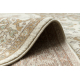 Tappeto in lana SOHO 477.01.LA100 OSTA - Ornamento, rosetta beige