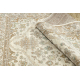 Tappeto in lana SOHO 477.01.LA100 OSTA - Ornamento, rosetta beige