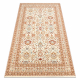 Tappeto in lana SOHO 477.26.LA100 OSTA Ornamento, cornice naturale beige / terracotta