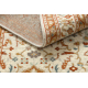 Wollteppich SOHO 477.26.LA100 OSTA Ornament, Rahmen natur beige / terrakotta