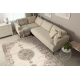 Wool Carpet ABBY 486.24.LA110 OSTA Ornament, frame classic grey / blue