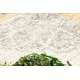 Wool Carpet ABBY 486.24.LA110 OSTA Ornament, frame classic grey / blue