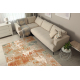 Wool Carpet ABBY 486.13.LA112 OSTA Vintage, modern green / terracotta