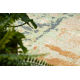 Wool Carpet ABBY 486.13.LA112 OSTA Vintage, modern green / terracotta