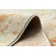 Wool Carpet ABBY 486.13.LA112 OSTA Vintage, modern green / terracotta