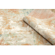 Covor de lana ABBY 486.13.LA112 OSTA Vintage, modern verde / teracotă