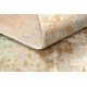 Covor de lana ABBY 486.13.LA112 OSTA Vintage, modern verde / teracotă