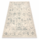 Tapis en laine ABBY 486.25.LA110 OSTA Ornement, cadre classique beige / vert