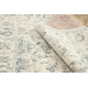 Tapis en laine ABBY 486.25.LA110 OSTA Ornement, cadre classique beige / vert
